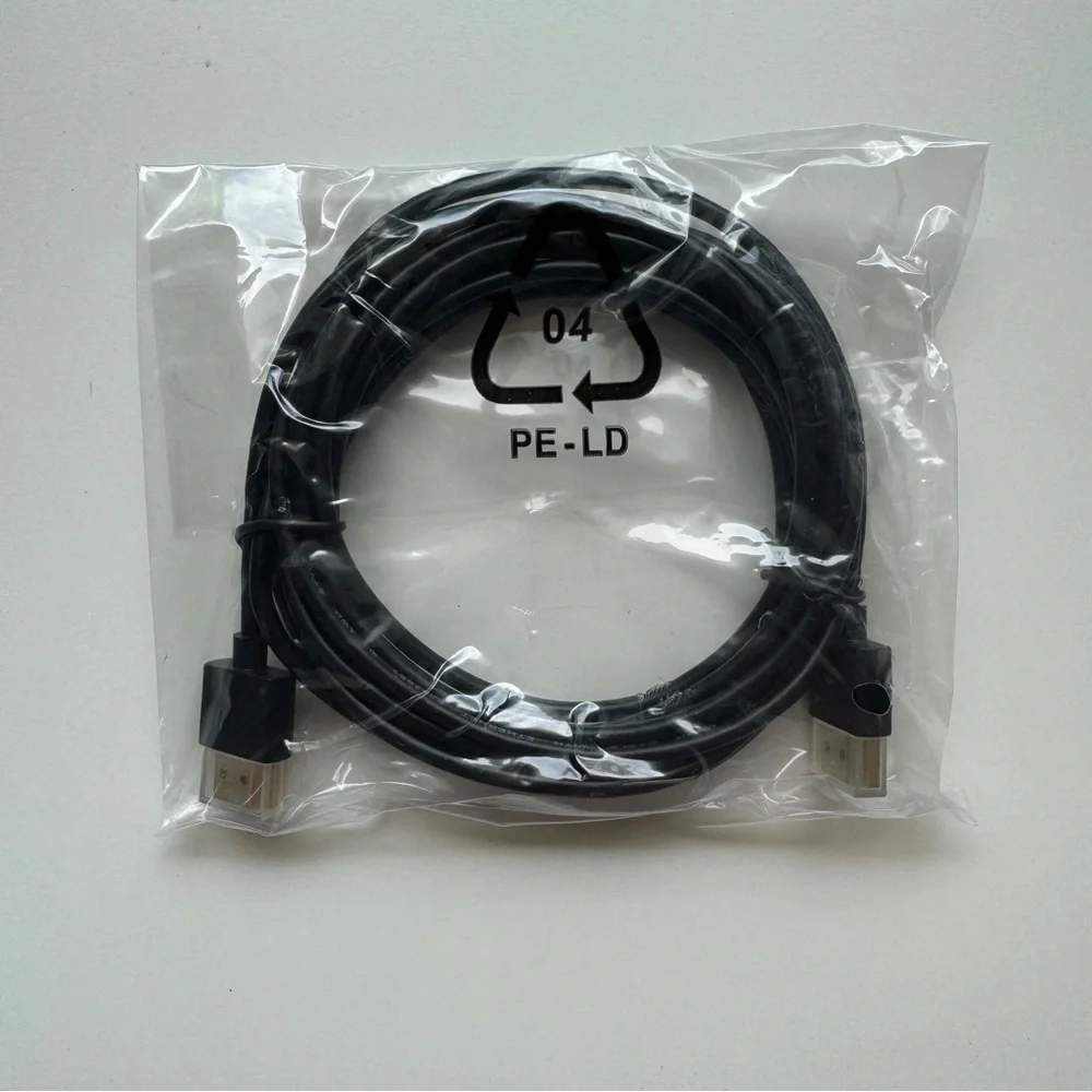 Long Black High Speed HDMI Cable with Ethernet 11.5
